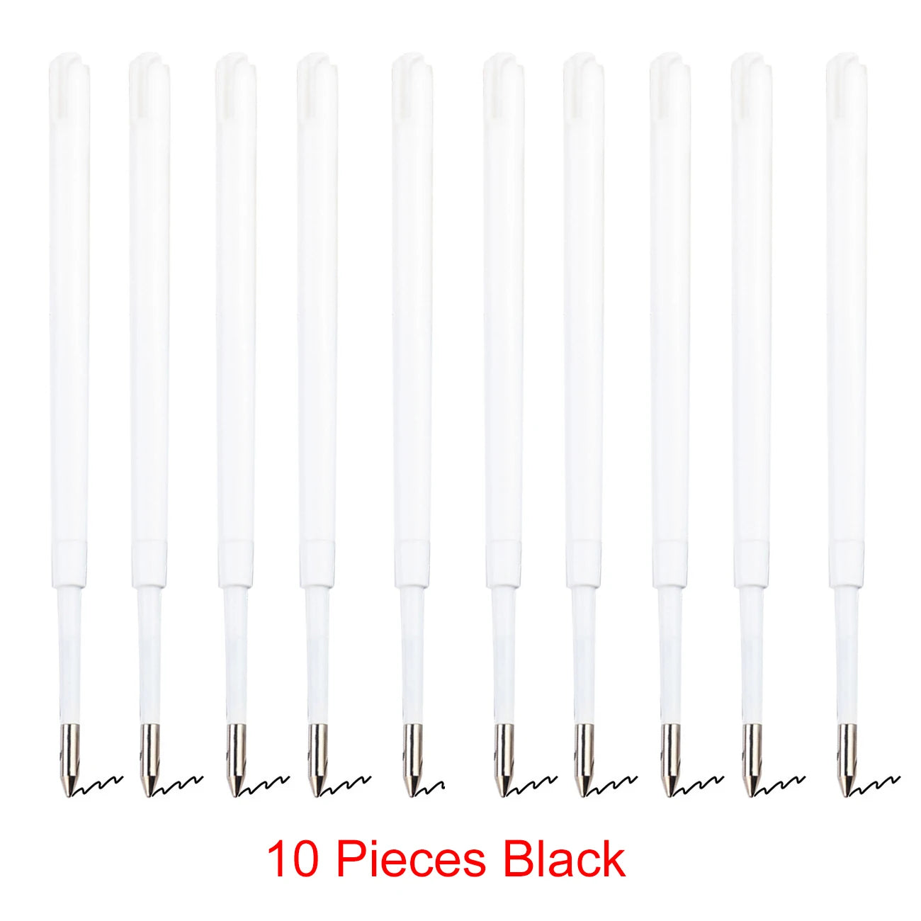98mm1.0mm Ballpoint Pen Refills For Parker Pens Medium Point Blue Red Black Ink Rods For Writing Office Stationery