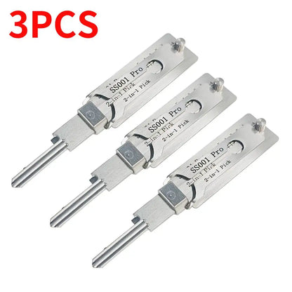 1-5X Lockpicking Lock Decoder SS001 O-ring Pickup Kit Pick Locksmith Tools Key Decoder Precision Hook Door Maintenance Repair