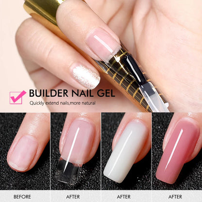 CHUNSHU TPO Free 6 IN 1 Extension UV Gel Polish In A Bottle Builder Nail Gel Rubber Base Coat Semi Permanent Nails Art 15ML