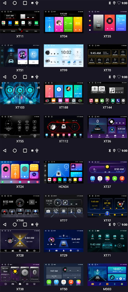 7/9/10 inch Universal Android 13 Car Radio 64G Autoradio android 2 Din car radio GPS BT Central Multimedia Smart car systems