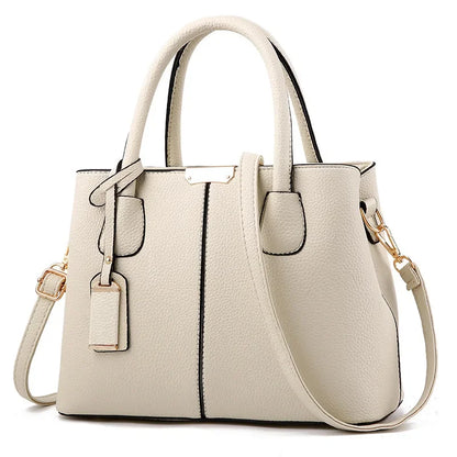New luxury women's leather bag, well-known designer brand handbag, women's handbag wallet, fashionable shoulder bag