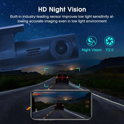 1080P Wifi USB MINI smart car connected to power DVR Dash camera night vision video recorder