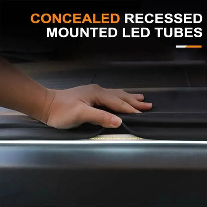 Car High Brightness Trunk Lighting Ambient Light Interior Decoration LED Wiring Free Automatic Sensing Tailgate 2/4M Light Strip