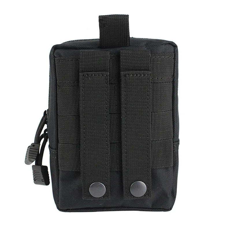 Molle Utility EDC Waist Bag Tactical Pouch Medical First Aid Bag Outdoor Sports Camping Hunting Waist Belt Pocket Sundry Bag