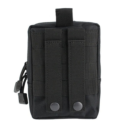 Molle Utility EDC Waist Bag Tactical Pouch Medical First Aid Bag Outdoor Sports Camping Hunting Waist Belt Pocket Sundry Bag