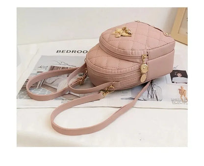 Rilibegan Women Fashion Backpack Ins New Style Female Handbag Leisure Mini Fashion Women Backpacks Phone Packs MIni Backpack