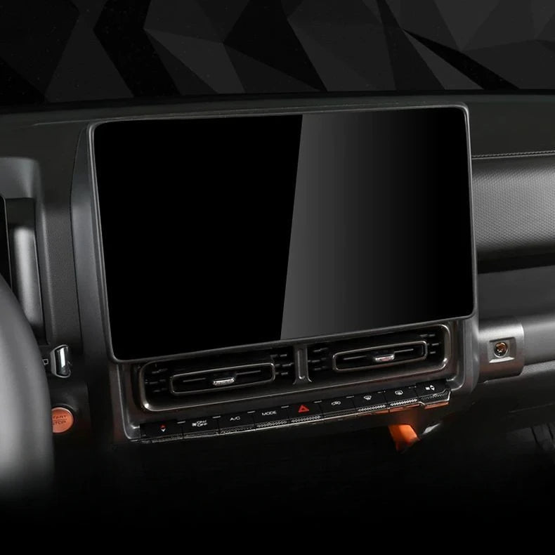 For HAVAL H9 2024 2025 Car Central Control Navigation Screen Display Protective Cover Silicone Frame Auto Accessories