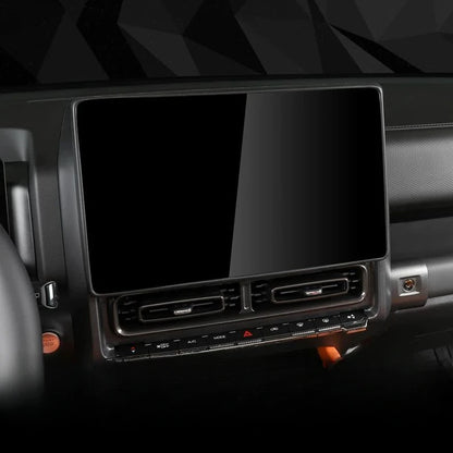 For HAVAL H9 2024 2025 Car Central Control Navigation Screen Display Protective Cover Silicone Frame Auto Accessories