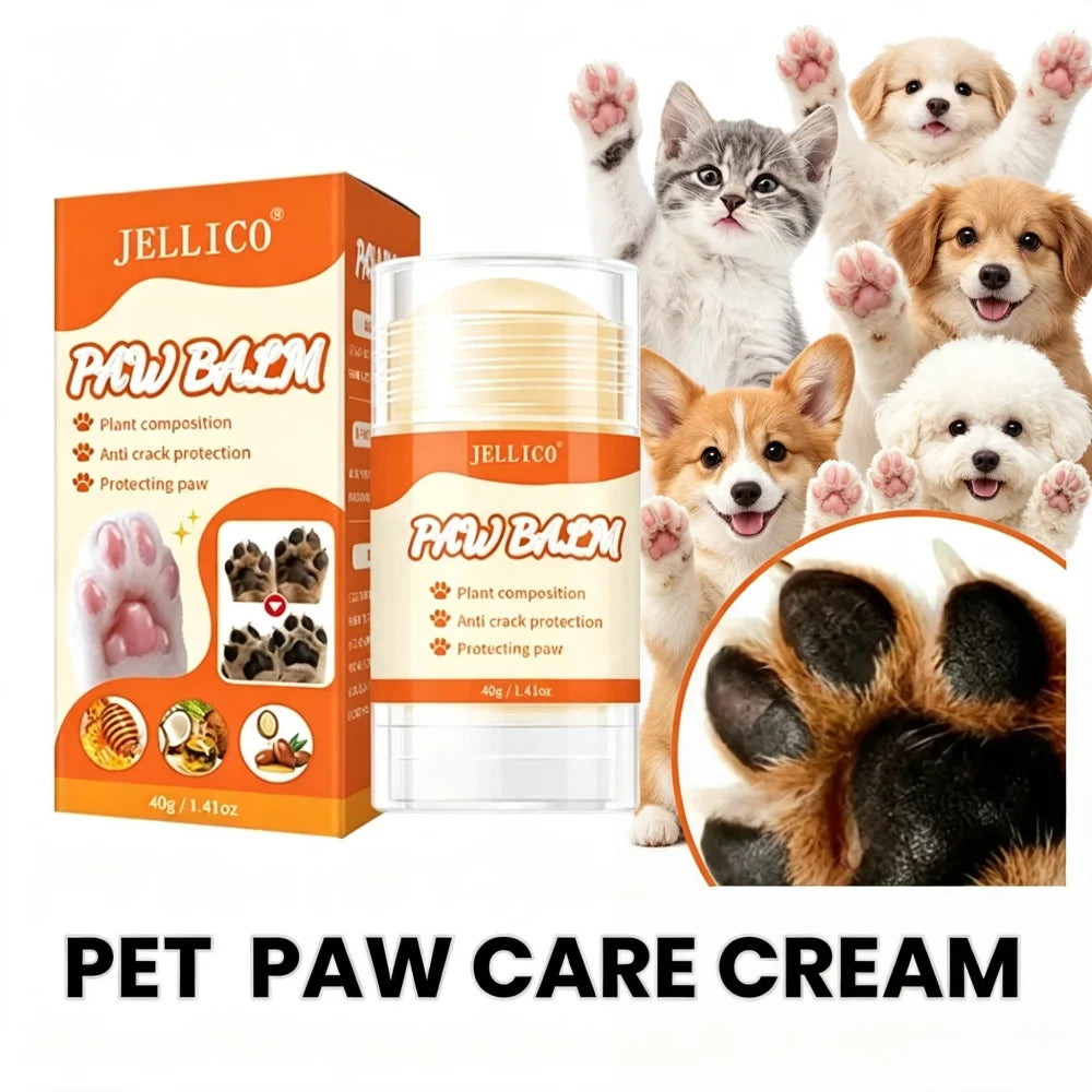 Pet Paw Care Cream Cats Dogs Moisturize Soften Foot Soles Prevent Dry Skin Daily Nourishing Protection Cream Pet Foot Supplies