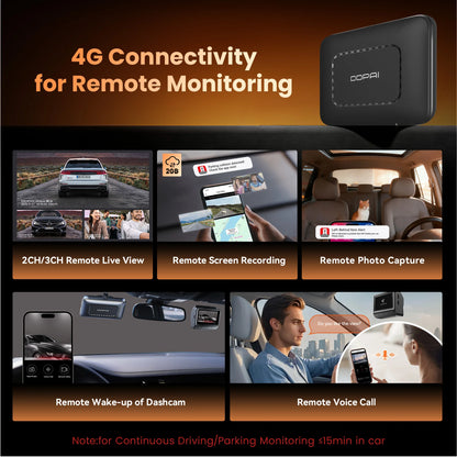 DDPAI 4K+4K New Z90 Master Dual 4K Front Rear Dual HDR for Sony Car Dash Cam ADAS Parking 5GHz WiFi Camera DVR Video Recorder
