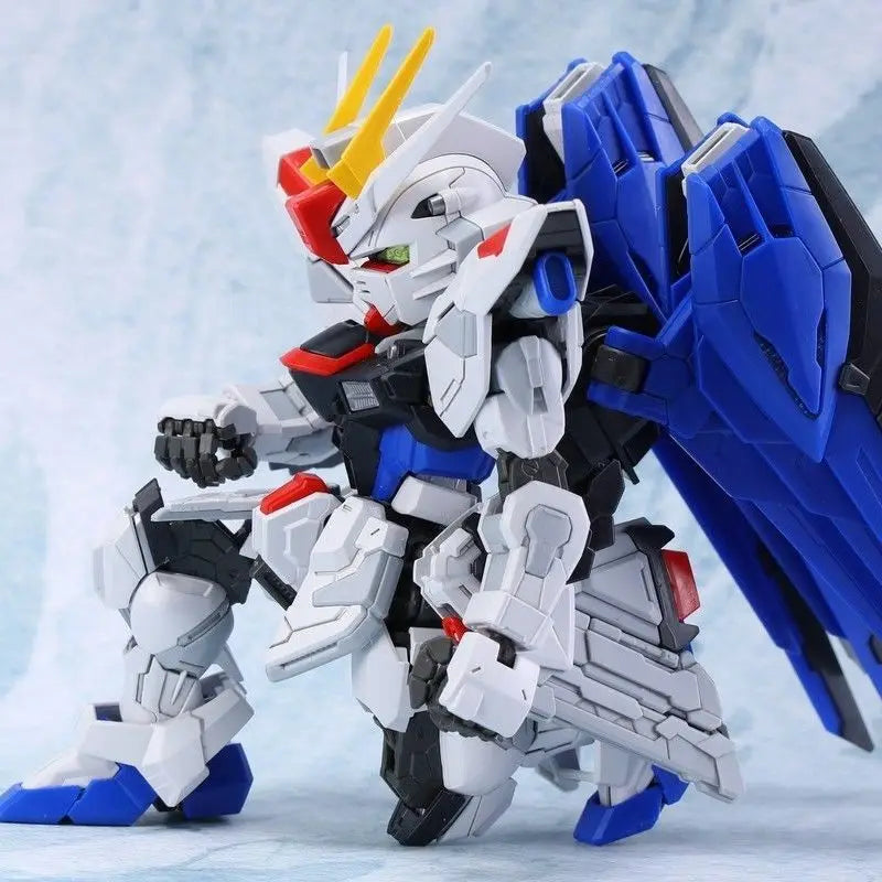 Mgsd Freedom Zgmf-X10a Mechanical Assembly Model Kit Action Figures Boys Robot Toy Desktop Decoration Christmas Gift Collectible