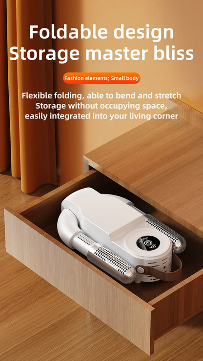 HOMEFISH Intelligent Shoe Dryer Quick Drying Deodorizing Sterilizing Adjustable Timer Household Shoe Warmer And Heater