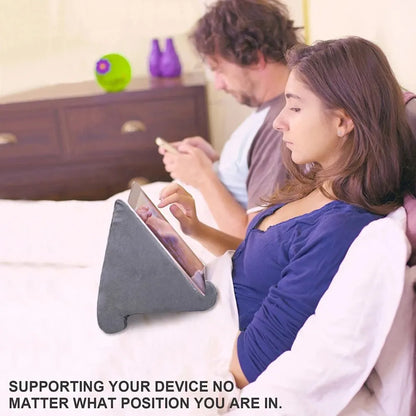 Xnyocn Tablet Stand Multifunction Sponge Pillow Stands for IPad Samsung Huawei Tab Reading Holder Support Bed Mount Bracket Book