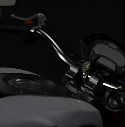 Universal Motorbike Bike Waterproof Handlebar Clock With Night Vision Light 22-25mm Motorcycle Handlebar Mount Clock Watch