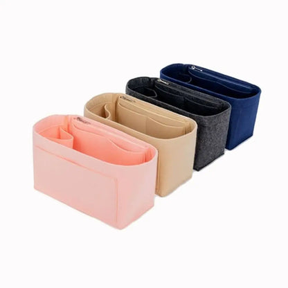 Dustproof Felt Liner for Longchamp Bag Felt Insert Liner Purse Organiser Pouch Handbag Tote Internal Organizer Bag with Pockets