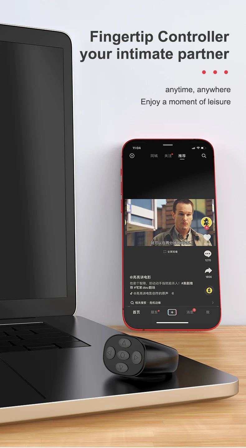 Wireless Bluetooth Mobile Selfie Lazy Artifac Tiktok Remote Control Ring Mobile Phone Bluetooth Controller t For Xiaomi Apple