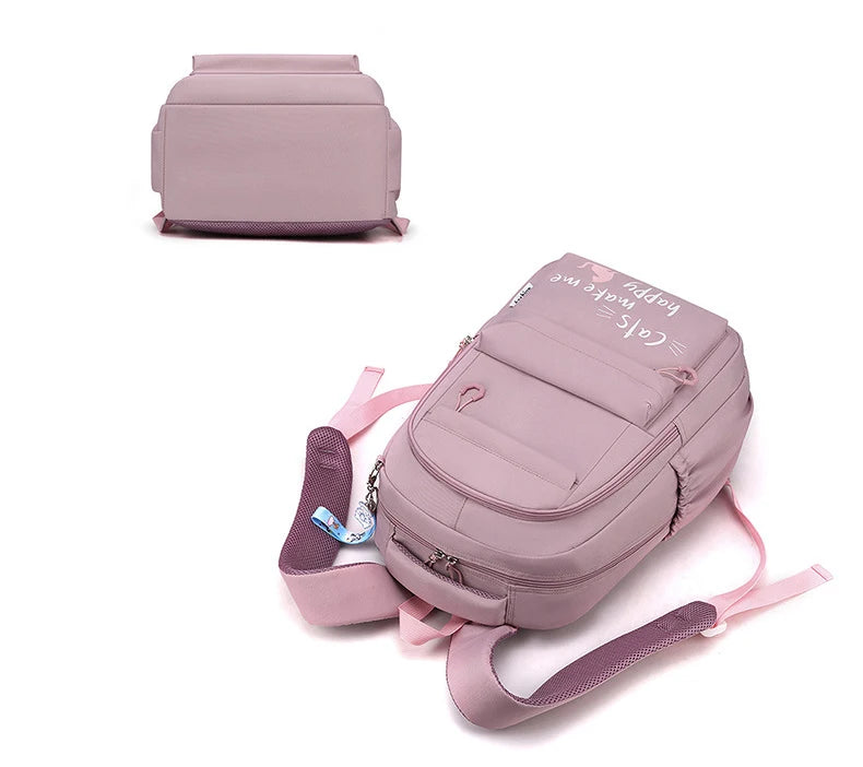 Teenage Girls School Bag Children Backpack Class Child Kids Back Pack Kawaii Bagpack Cute Women Rucksack Female Bolsas Portfolio