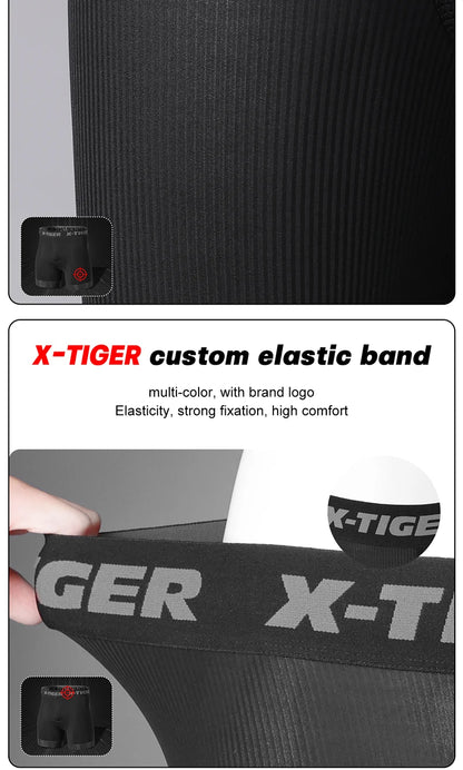 X-TIGER Cycling Shorts Breathable Mesh Cycling Underwear Gel Pad Shockproof MTB Bike Shorts Bicycle Underwear