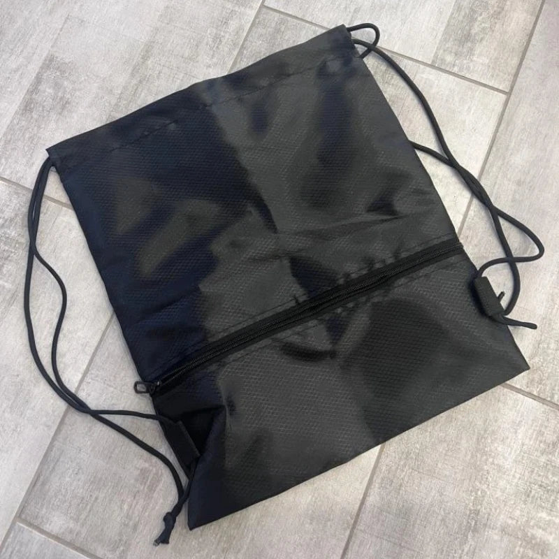 Unisex Drawstring Backpack – Lightweight Gym Bag, Travel Tote, School & Work for Men & Women | Minimalist Daily Carry All-in-One