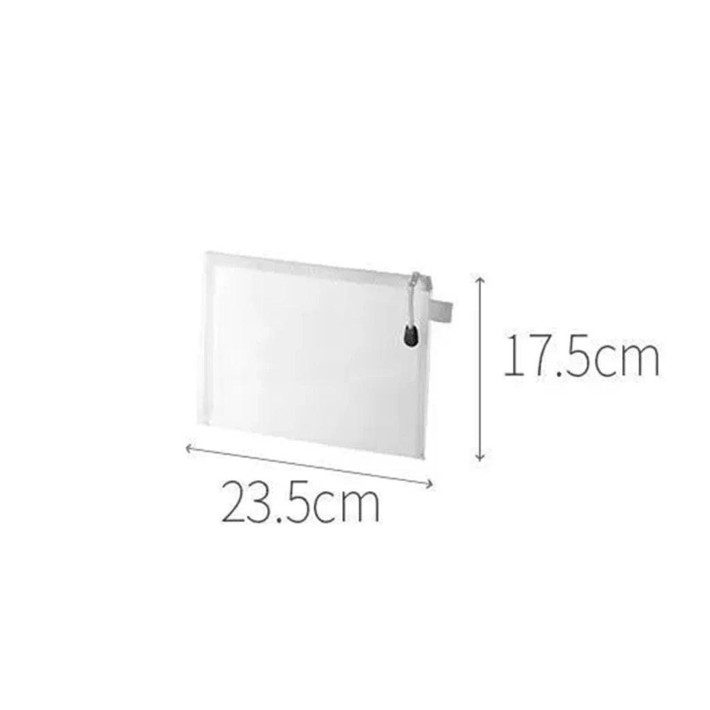 3pcs Toy storage bag 1pc building block puzzle sub-package bag children small particle zipper transparent finishing storage box