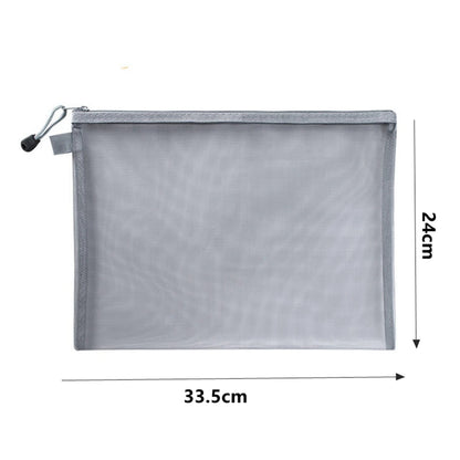 3pcs Toy storage bag 1pc building block puzzle sub-package bag children small particle zipper transparent finishing storage box