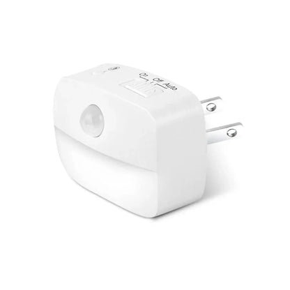 LED Night Light With Motion Sensor Light EU US Plug Socket Lamps Children Night Lights Wireless Wall Bedside Bedroom Night Lamp