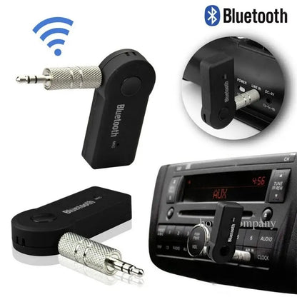 Aux Car Bluetooth 5.0 Receiver 3.5mm 3.5 AUX Jack Stereo Music Audio Car Transmitter Speaker Amplifier Wireless Adapter with Mic