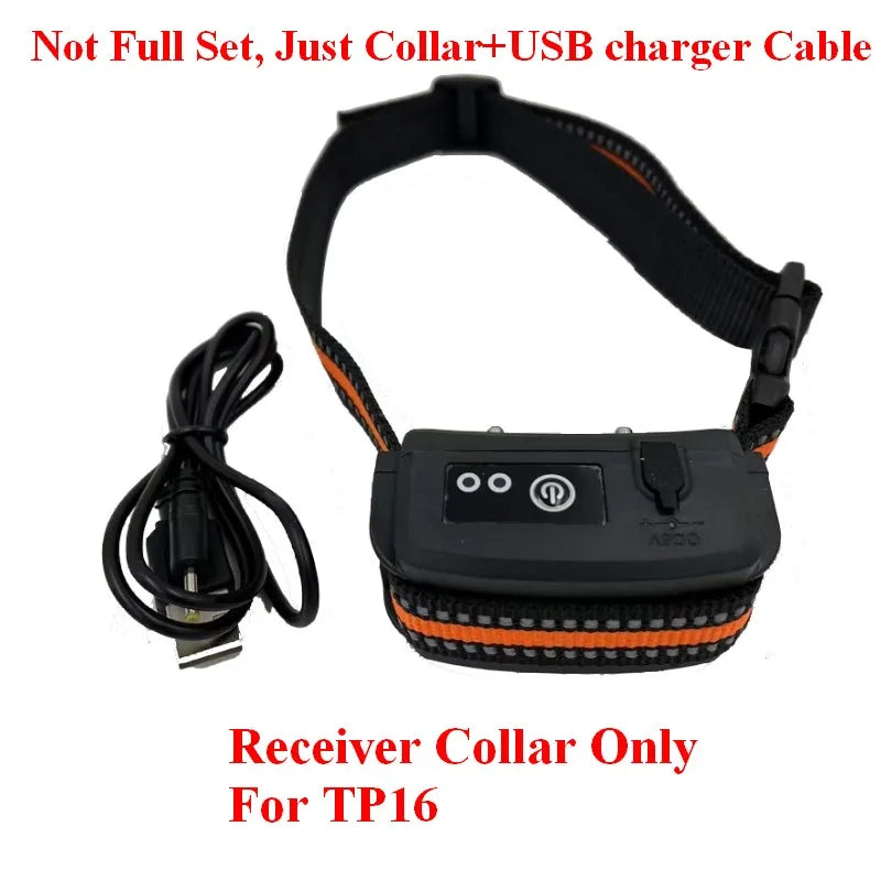 TP16 Pet Dog Electric Fence, Rechargeable Waterproof, 6 Level, Dog Wired Fence Containment, Pet Training Collar, Anti Run Away