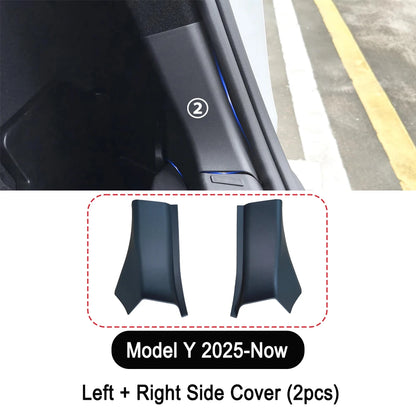 Rear Trunk Bumper Protector Guard For Tesla Model Y Juniper Launch Accessories 2025 2026 Trunk Threshold Sill Cover Mat Plate