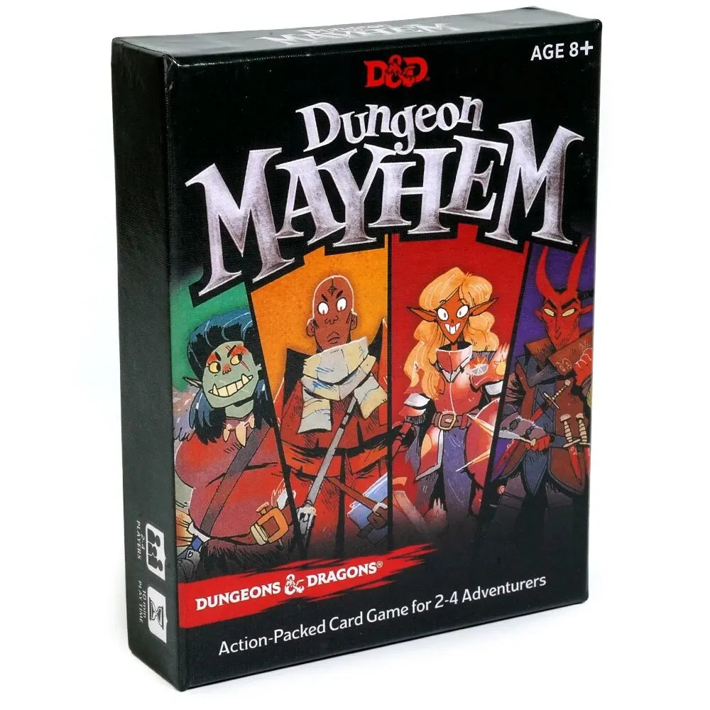 Dungeon Mayhem Dungeons Dragons Card Game 120 Cards Board Game Monster Madness Party Game for Friends and Family