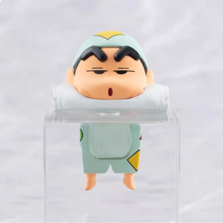 New Crayon Shin-Chan Blind Box Animation Figurine Hippers Mobile Phone Car Decoration Figurine Pendant Gift Anime Periphera Gift