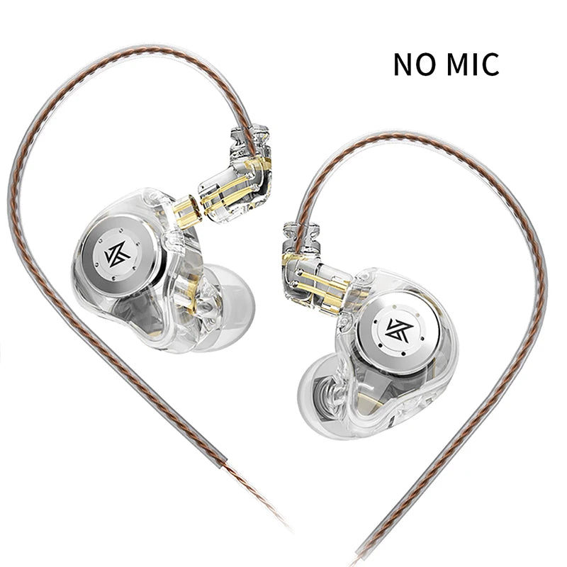 KZ EDX PRO 1DD Dynamic Drive Earphone HIFI Bass Music Earbud Sport Noise Cancelling Headset KZ EDXPRO ZSTX ZSN PRO ZAS ES4 SKS