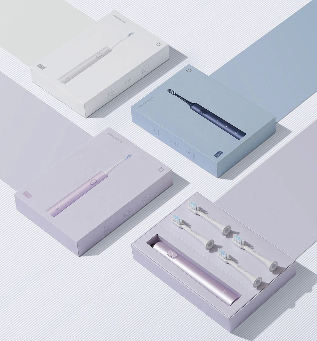 MIJIA Sonic Electric Toothbrush T302,USB Rechargeable,IPX8 Waterproof,Battery life 150 day,4 Modes,Toothbrushes Whitening
