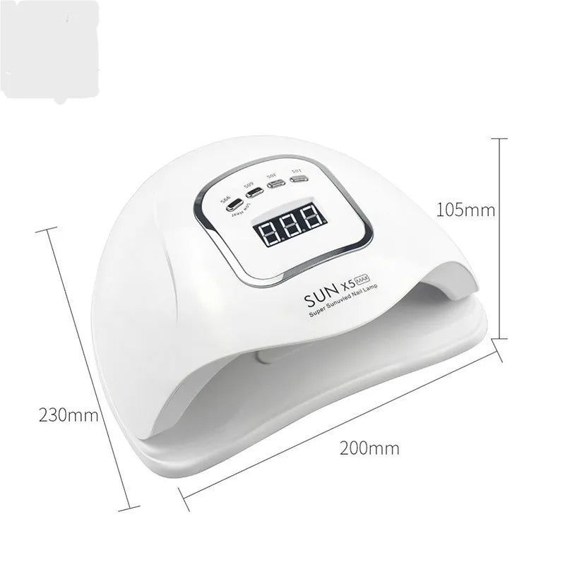 X5MAX Ultraviolet/LED Nail Lamp Drying Device - A nail polish suitable for the quick curing process in nail art and foot care