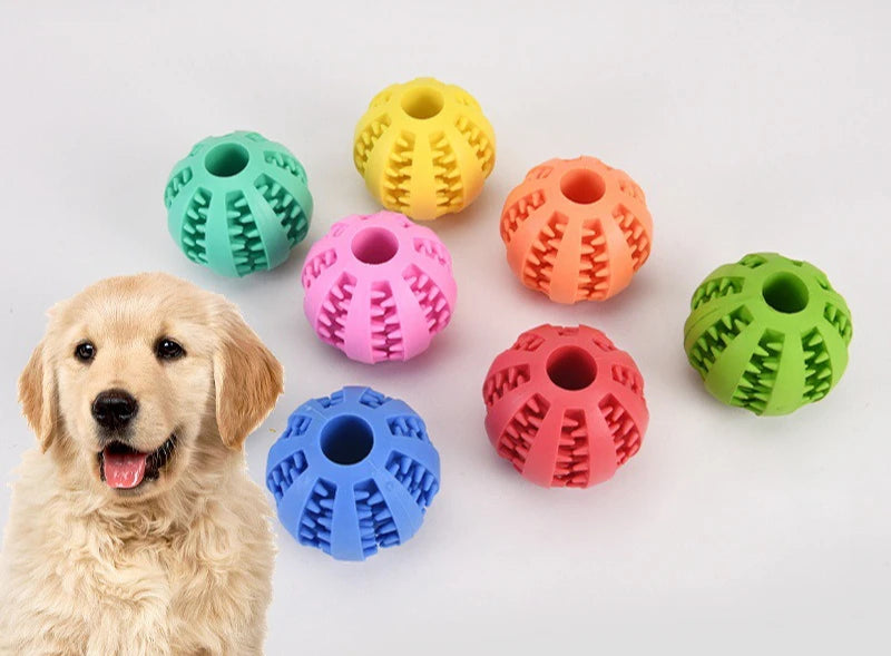 1 Set Pet Dog Toy Self-Entertainment Boredom Relief Molar Teeth Leak Food Ball Bite-Resistant Puppy Hide Watermelon Outdoor Fun