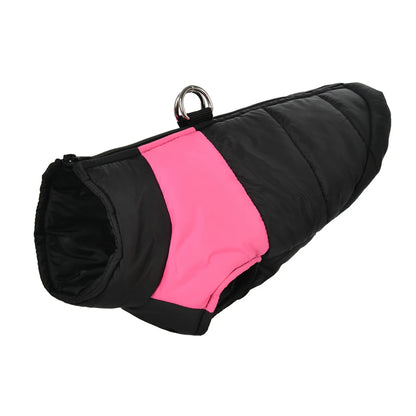 Autumn Winter Dog Jacket With D-ring For Small Large Dogs Cat Warm Waterproof Puppy Zipper Clothes Labrador Yorkies Pet Costumes
