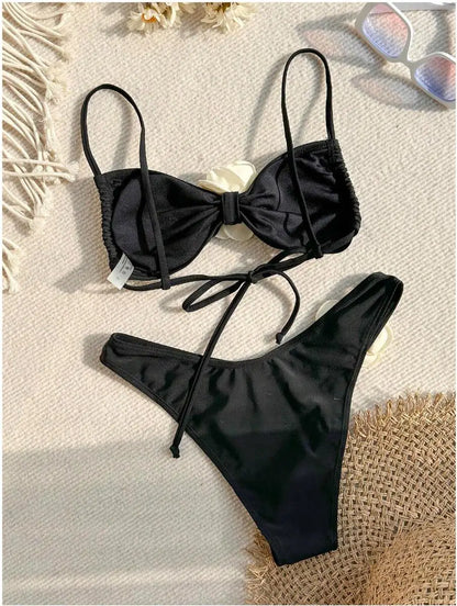 Sexy Bikinis 2026 Women's Swimwear Female Swimsuit For Swimming Wear Bathing Suits Brazilian Bikini Set Beachwear Pool Bather