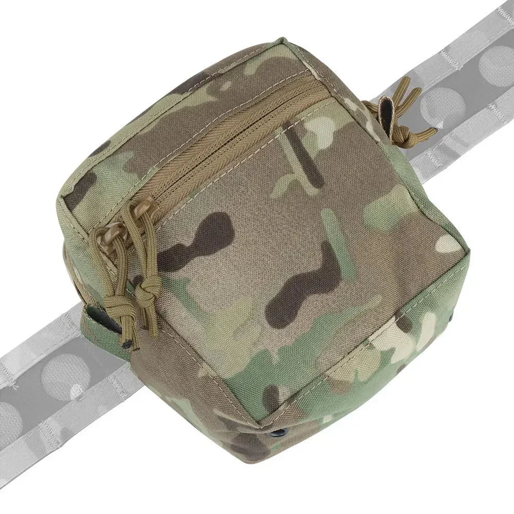 Tactical Molle Pouch Admin GP Pouches Small Utility EDC Bag for Tactical Belt and Molle Vest Storage Bag Hunting Bag