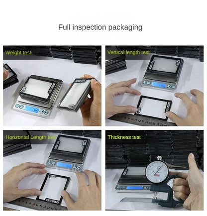 25PCS Toploader Card Sleeve 35PT Top Loader Card Protector for PKM 3” X 4“ Standard Size Rigid Hard Card Holder for MTG TCG Card