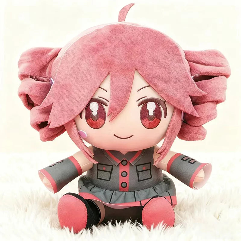 20/23CM Kasane Teto Plush Soft Doll Stuffed Plushies Figure Anime Cosplay Cartoon Birthday Present Christmas Gift for Fans Girls