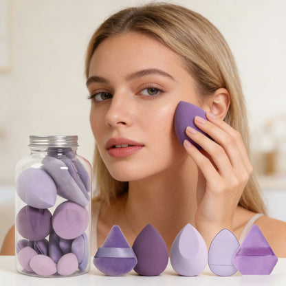 12pcs/15pcs Makeup Sponge Beauty Egg Cosmetic Blender Super Soft Foundation Sponges Powder Puffs Women Make Up Tools Accessories