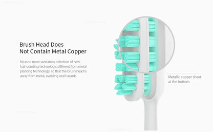 Xiaomi Mijia T300 Electric Toothbrush IPX7 Waterproof Smart Sonic Brush Ultrasonic Whitening Teeth Tooth Brush Toothbrushes