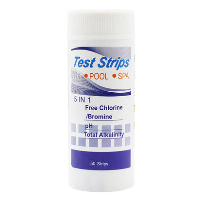 50/100pcs 3/5/6/7 in 1 Swimming Pool PH Test Strips SPA Swimming Pool Water Tester Paper Hardness Tool for Chlorine Bromine