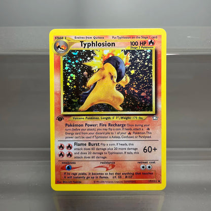 Foil PKM Single Cards Pikachu Charizard EX Bubble Mew Game Rare Collection Cards PTCG Rainbow Proxy Cards