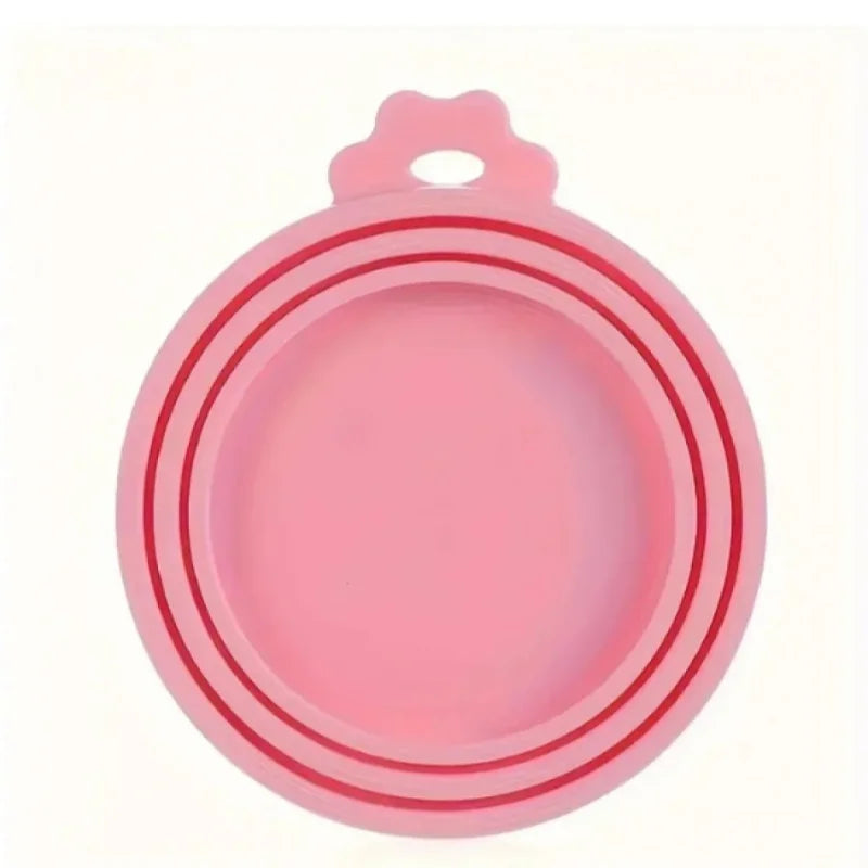 One Reusable Silicone Pet Can Lid Bpa Free Suitable For Most Sized Dog And Cat Cans - Keeps Food Fresh Prevents Bacterial Odors