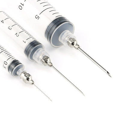 10pcs Stainless steel veterinary needles Syringe Dispensing Needle For Farm,Fluid Supplement,Livestock, Poultry,Glue Dispensing