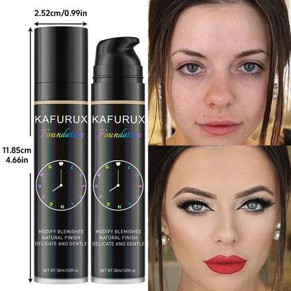 8 Colors Liquid Foundation Effective Concealer Waterproof Sweat-resistant Face Korean Makeup Profession Face Base Cosmetics Gift