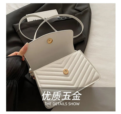 Lucky butterfly bag women's new fashion solid color simple texture trend beautiful casual shoulder messenger bag portable small