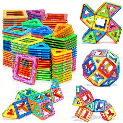 Magnetic Blocks Building, Improve Creativity Hands-On Ability 3D Puzzle Design Toy, for 3 - 6 Years Old Birthday Halloween Gift
