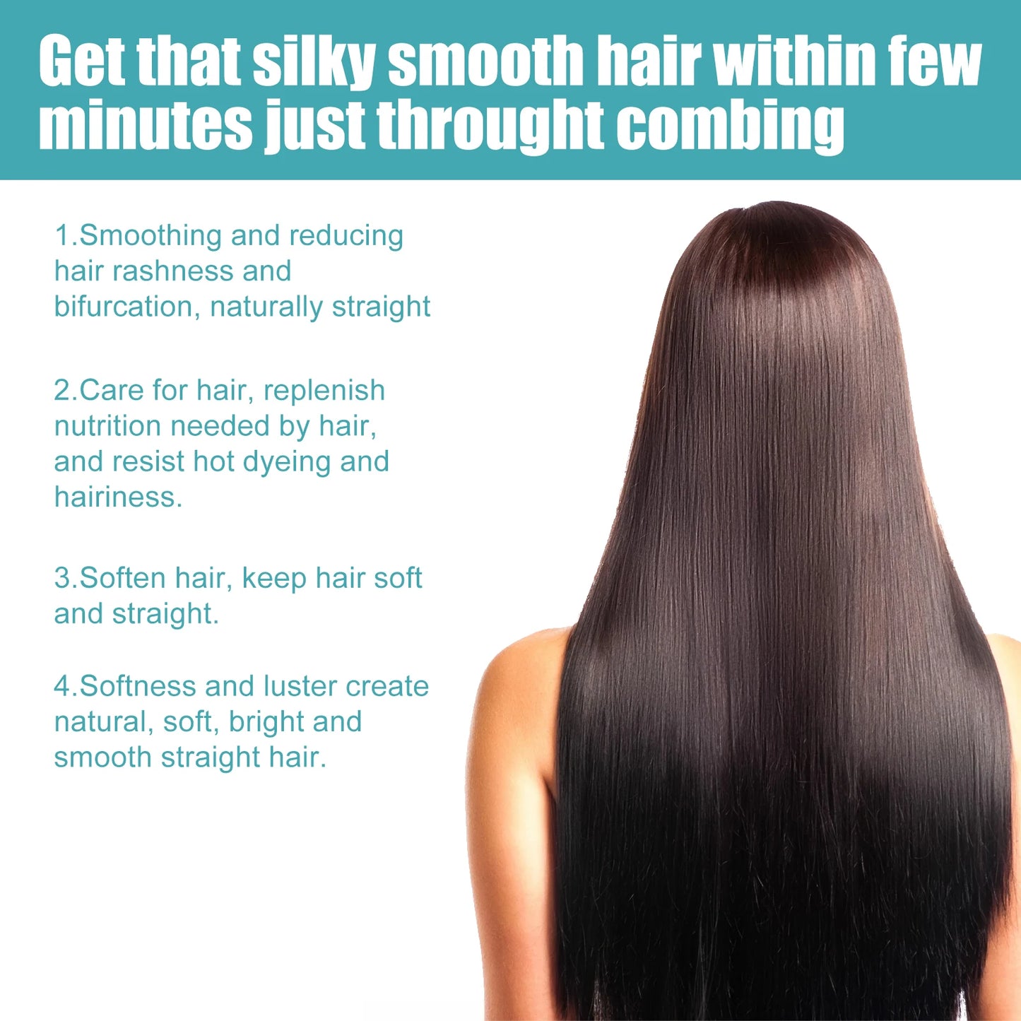 Keratin Correction Straight Hair Cream Repair Damag Hair Improve Hair Quality Soften Hair Prevent Dry Frizzy Hair Care Product